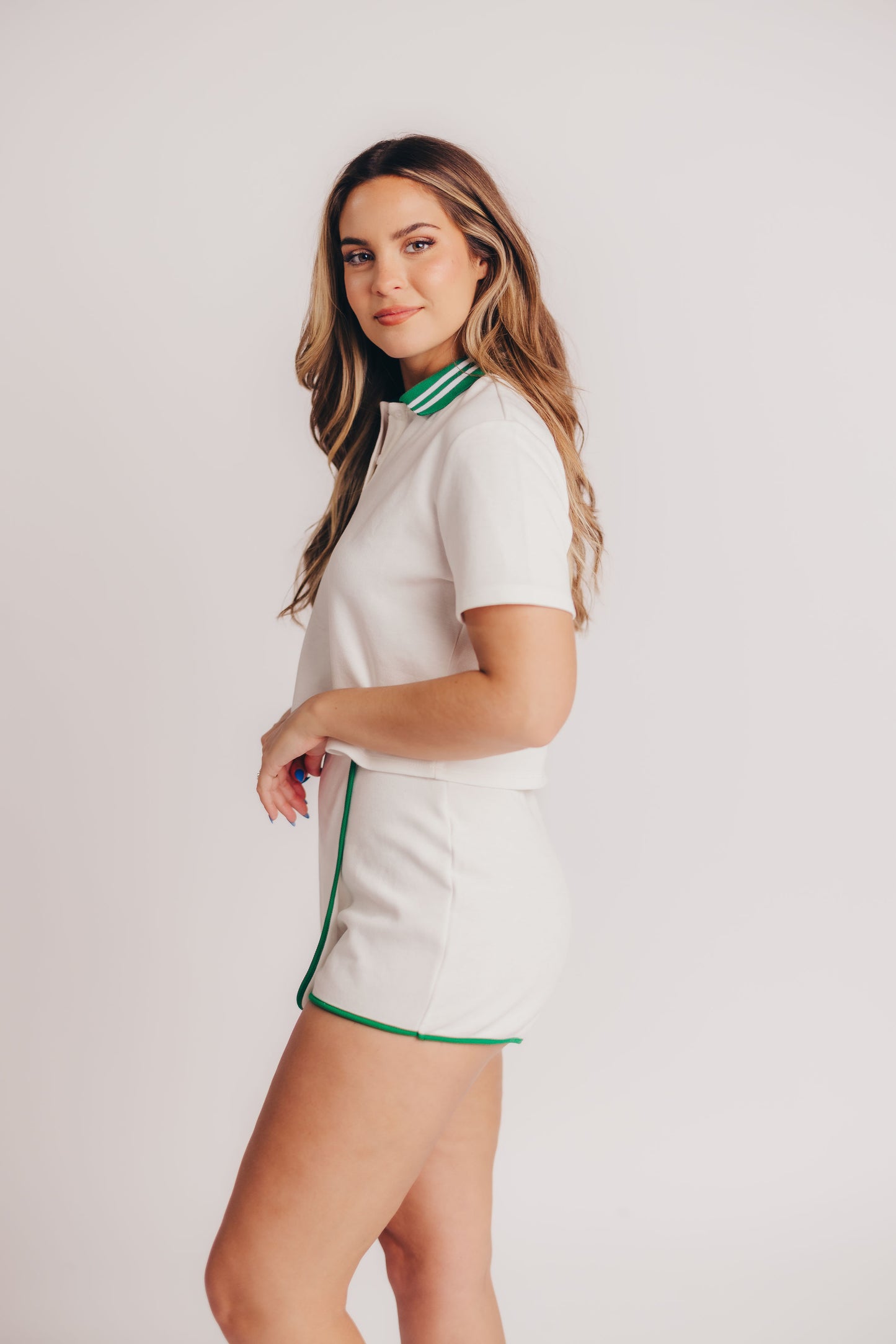 Tennis Girl Skort in White