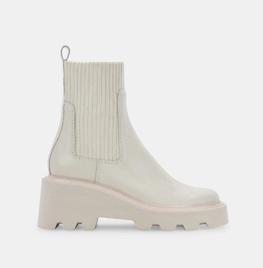 Hoven H2O Boots in Ivory Leather